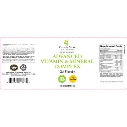 Vitamin & Mineral Gummies | Low FODMAP & GLP-1 Daily Essential Nutrition