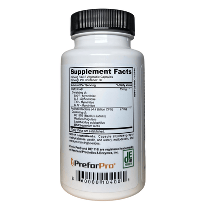Advanced Probiotic & Prebiotic | Low FODMAP Daily Gut Health & Microbiome Balance