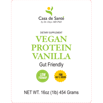Elemental Vegan Protein Powder | Low FODMAP Plant-Based Nutrition Support