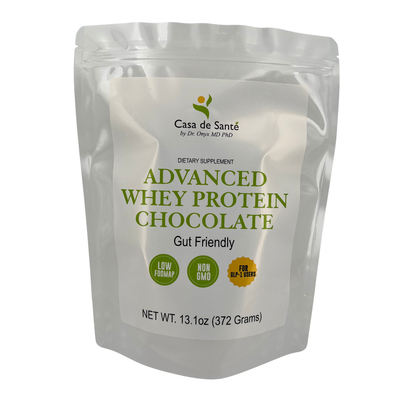 Elemental Whey WPI Protein Powder + Digestive Enzymes (Chocolate) | Low FODMAP & GLP-1 Gut-Gentle Muscle Support