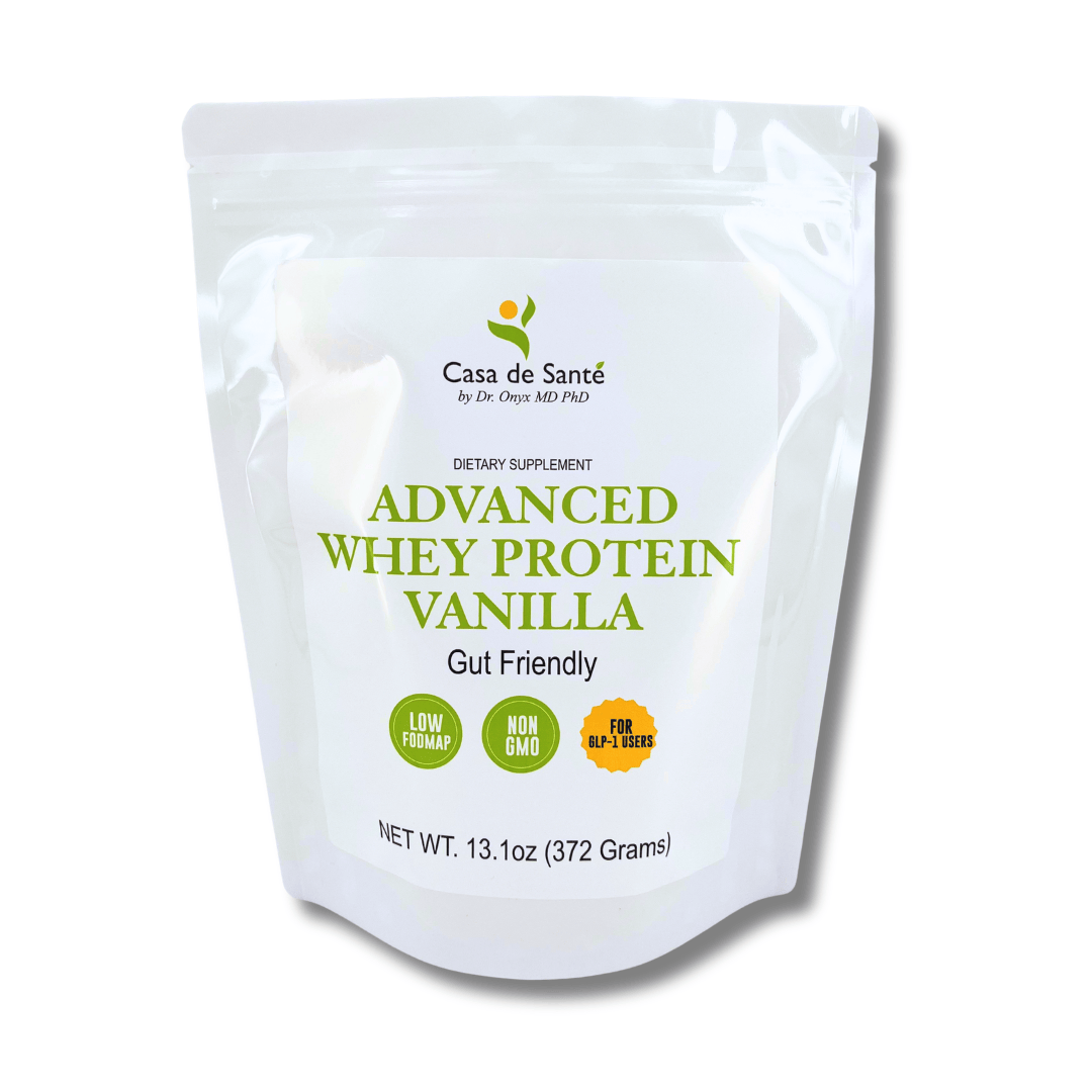 Elemental Whey WPI Protein Powder + Digestive Enzymes (Vanilla) | Low FODMAP & GLP-1 Gut-Gentle Muscle Support