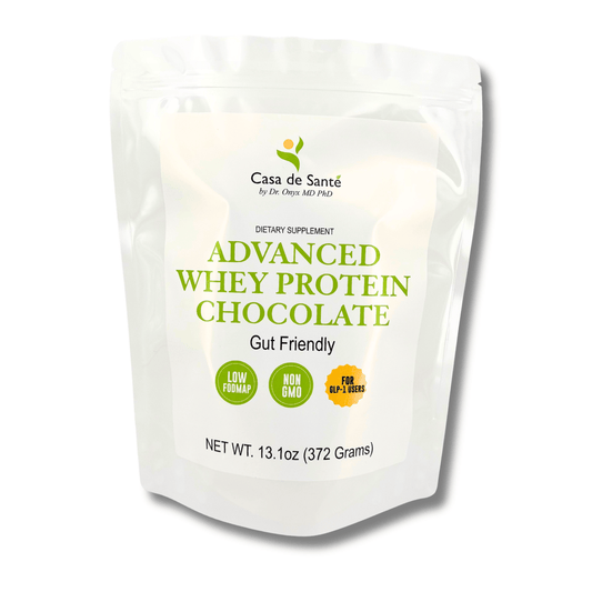Elemental Whey WPI Protein Powder + Digestive Enzymes (Chocolate) | Low FODMAP & GLP-1 Gut-Gentle Muscle Support