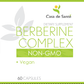 Berberine Complex - Berberine 1000mg Per Serving Plus Bitter Melon & Banaba Leaf Extract, Non-GMO Vegan, AMPK Metabolic Activator (Bitter Melon) - 60 Caps - casa de sante