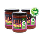 Low FODMAP Certified Salsa - No Onion No Garlic, Low Sodium, Gut Friendly, Artisan, Mild, Chunky (Pack of 3) - casa de sante