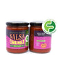 Low FODMAP Certified Salsa - No Onion No Garlic, Low Sodium, Gut Friendly, Artisan, Mild, Chunky (Pack of 3) - casa de sante