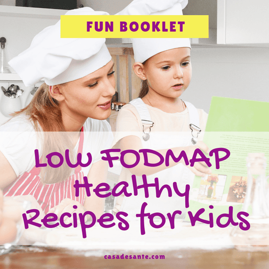 Low FODMAP Recipes for Kids Fun Booklet - casa de sante