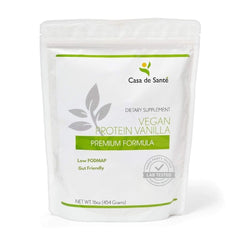 GLP-1 Companion Vegan Protein (Vanilla) Low FODMAP, Plant-Based & Gut-Tolerant