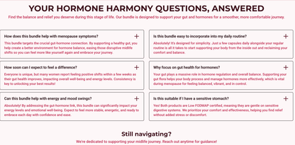 RECLAIM YOUR MIDLIFE GLOW: Menopause Gut - Hormone Reset Bundle, Low FODMAP, MD/PhD Developed - casa de sante