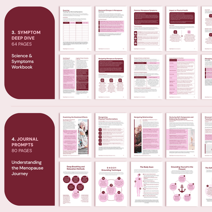 RECLAIM YOUR MIDLIFE GLOW: Menopause Gut - Hormone Reset Bundle, Low FODMAP, MD/PhD Developed - casa de sante