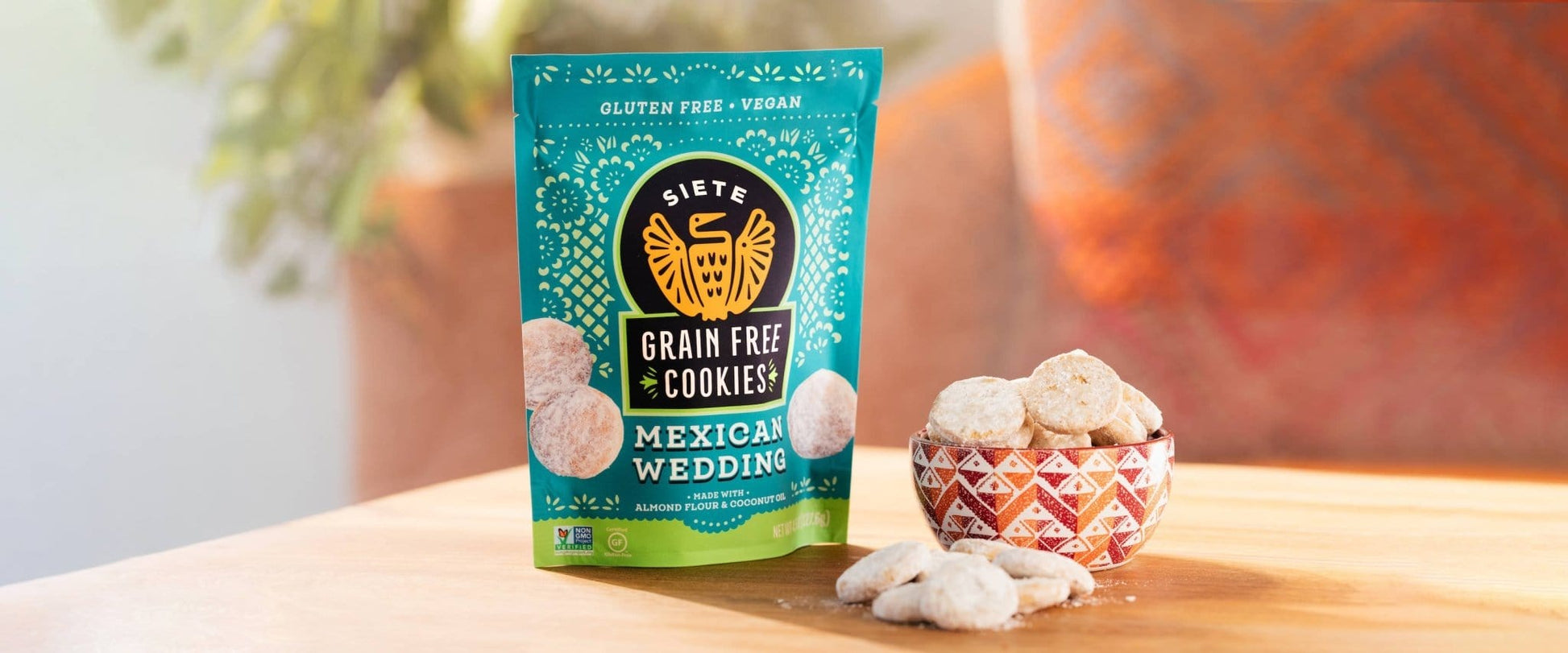 Siete Grain Free Mexican Wedding Cookies - casa de sante