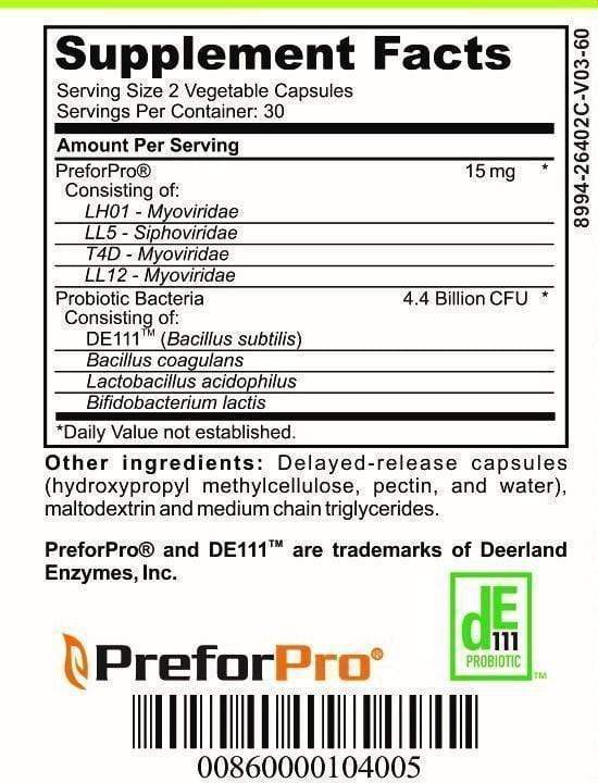 Low FODMAP Certified Advanced Probiotic & Prebiotic - Gut Friendly, Vegan, non-GMO, Gluten/Dairy/Soy Free - casa de sante