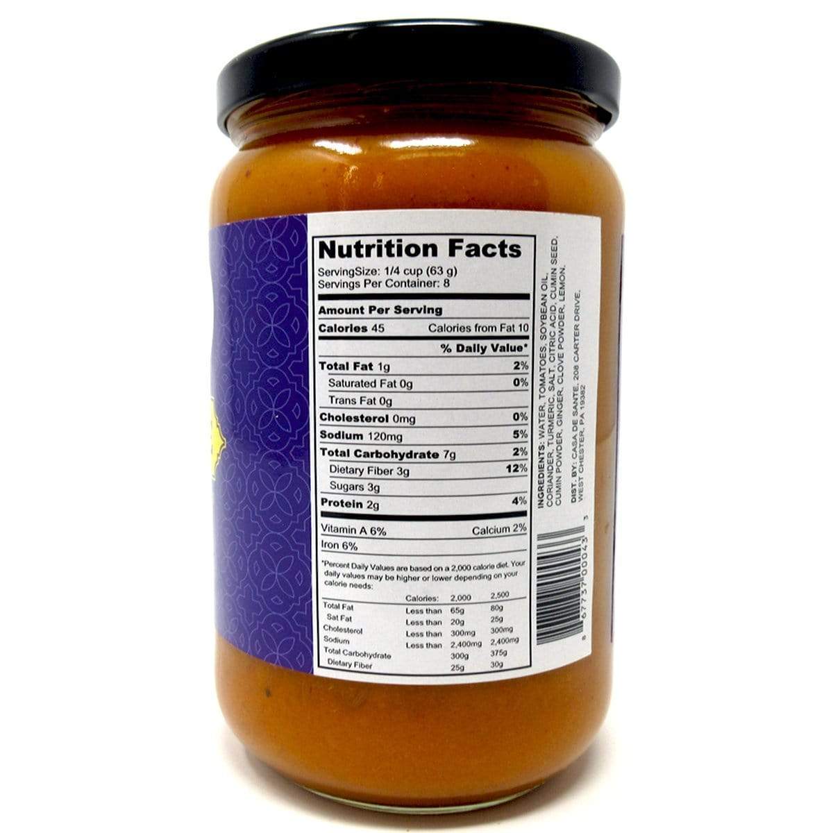 Low FODMAP Certified Curry Sauce - No Onion No Garlic, Gluten & Lactose-free, Low Sodium & Fat, Low Carb, Whole30, Paleo, Keto, Gut Friendly, Mild - casa de sante