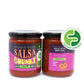 Low FODMAP Certified Salsa - No Onion No Garlic, Low Sodium, Gut Friendly, Artisan, Mild, Chunky (Pack of 3)-no onion no garlic low fodmap salsa-casa de sante